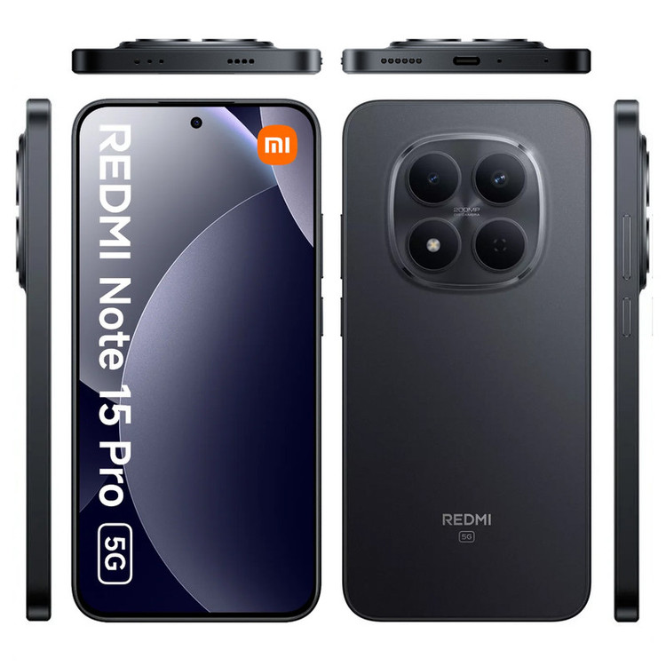گوشی موبایل شیائومی مدل Redmi Note 15 Pro plus 5G دو سیم کارت ظرفیت 512 گیگابایت و رم 12 گیگابایت